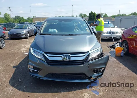 2019 Honda Odyssey Elite z USA, uszkodzony, nr VIN 5FNRL6H97KB094676
